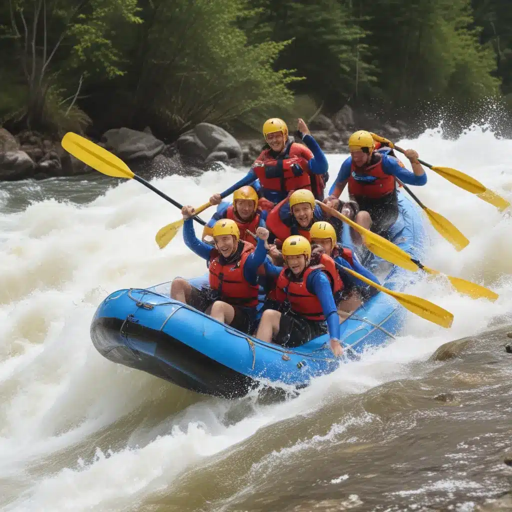 Surf The Rapids On White Water Rafting Trips