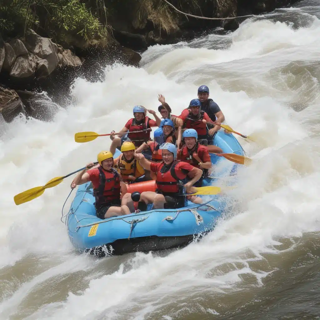 Surf the Rapids White Water Rafting