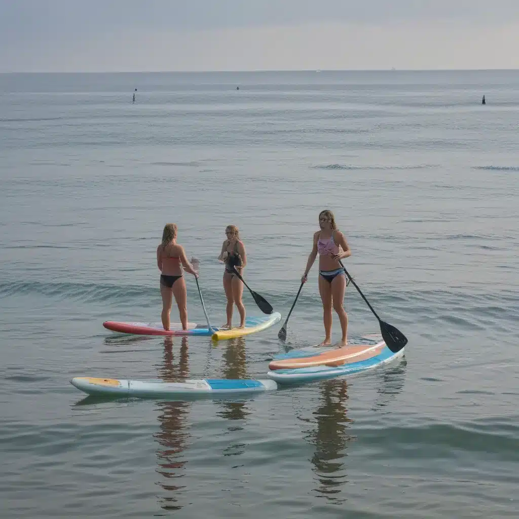 Take To The Waves On Stand Up Paddleboards