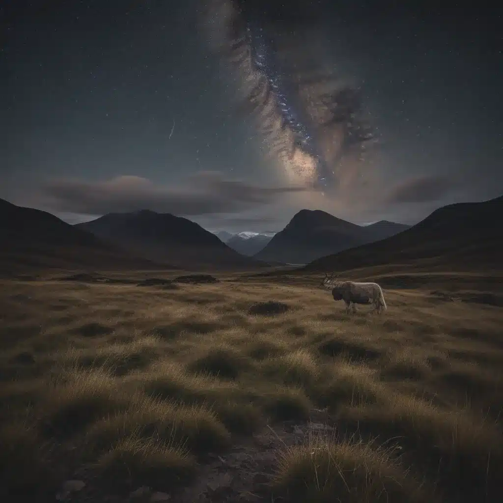 Under the Vast Highland Night Skies