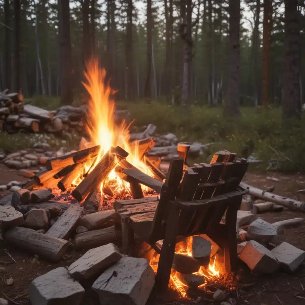 Unplug and Unwind by a Crackling Campfire