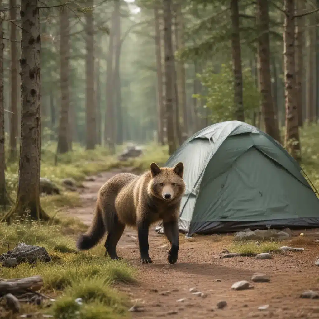 What to Do If You Encounter Wildlife While Camping