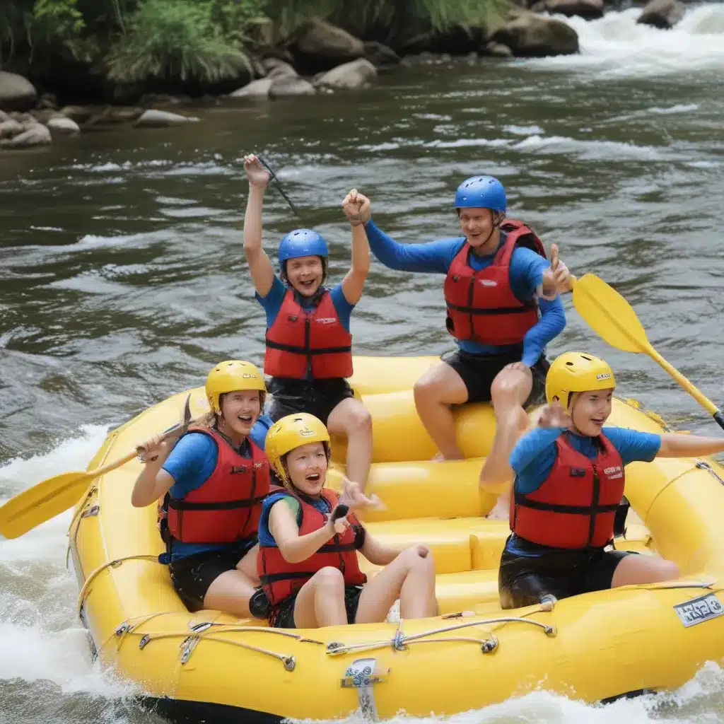 White Water Rafting Thrills for Families