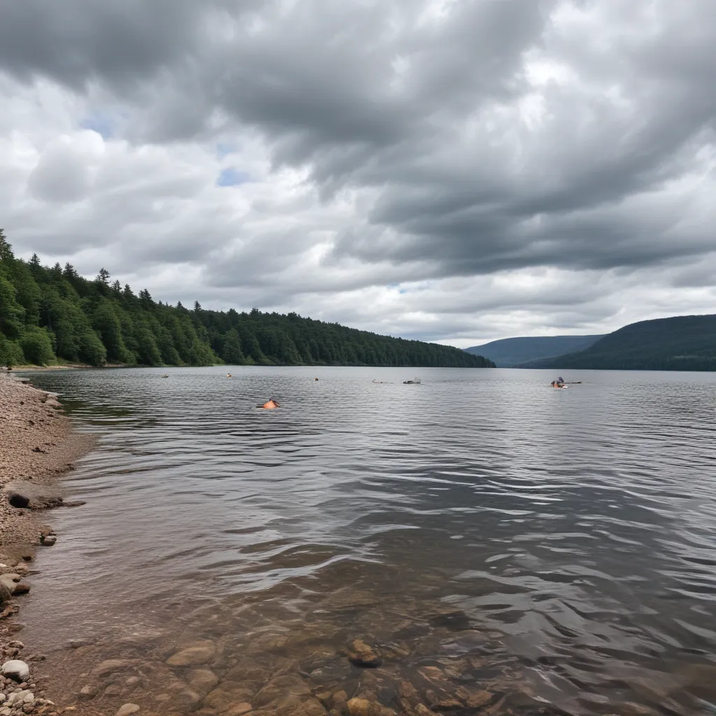 Wild Swimming at Loch Ness Shores