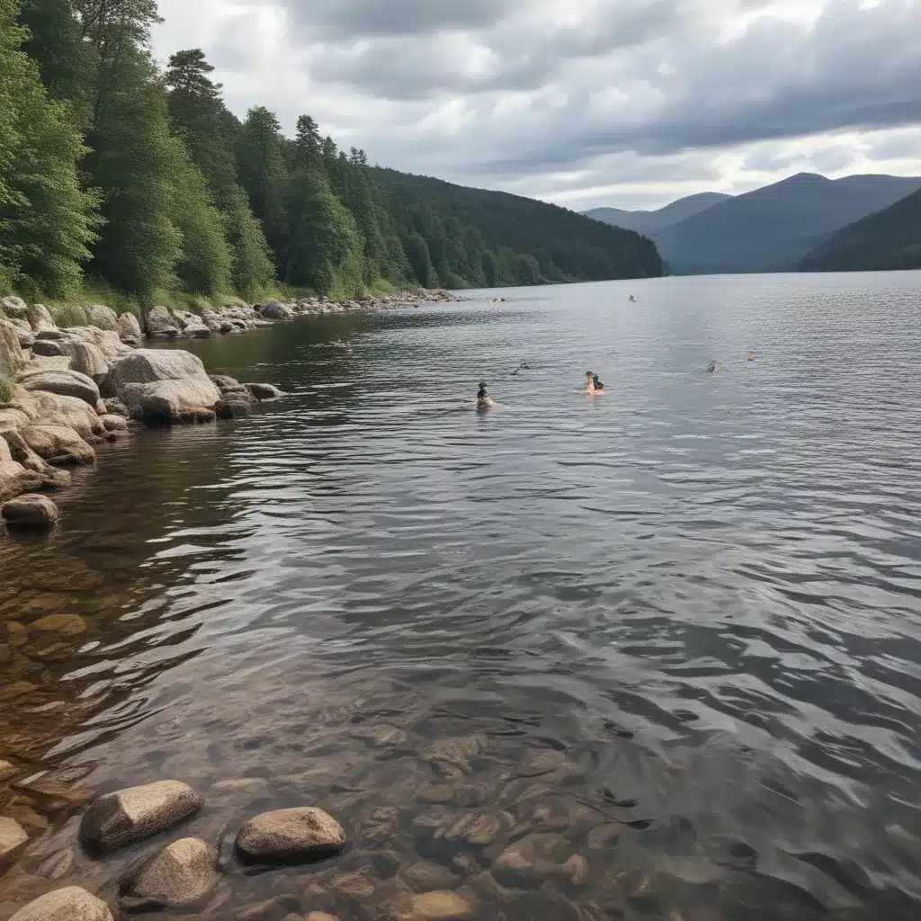 Wild Swimming in Refreshing Loch Ness