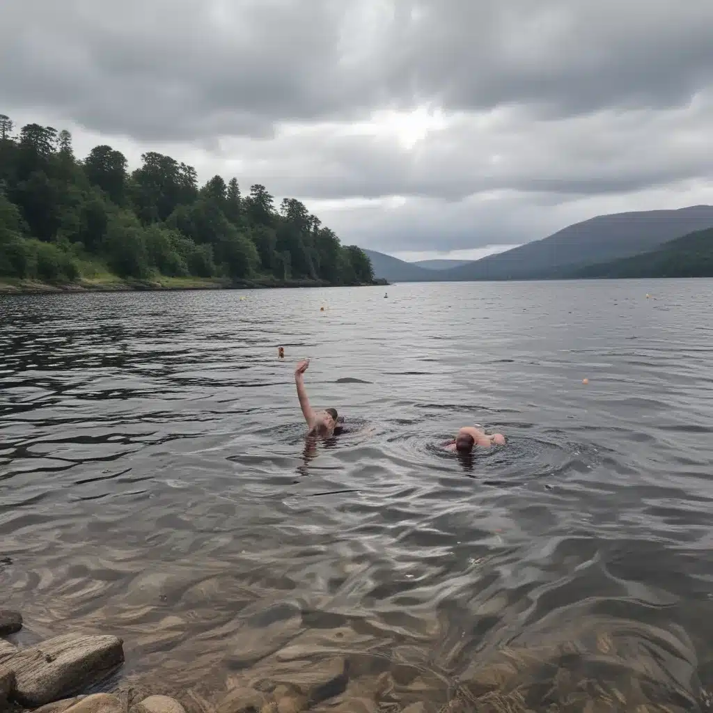 Wild Swimming in Refreshing Loch Ness Waters