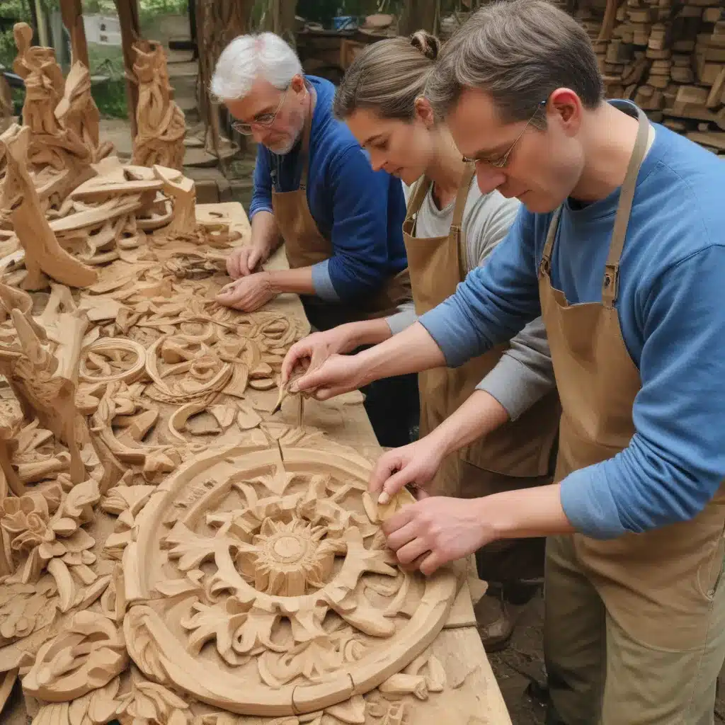 Wood Carving Workshop Using Natural Materials